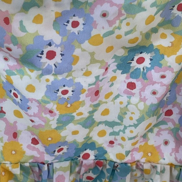 Lovers + Friends Womens Floral Print Balloon Mini Dress Multicolor Size XS - Picture 4 of 10